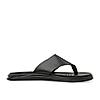 Regal Black Men Casual Leather Sandals