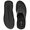 Regal Black Men Casual Leather Sandals