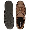 Regal Tan Men Leather Casual Fisherman Sandals