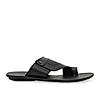 Regal Black Men Casual One Toe Sandals