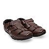 Regal Brown Men Leather Casual Fisherman Sandals