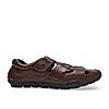 Regal Brown Men Leather Casual Fisherman Sandals