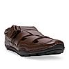 Regal Brown Men Leather Casual Fisherman Sandals