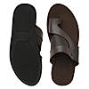 Regal Brown Men Casual One Toe Sandals