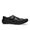 Regal Black Men Leather Casual Fisherman Sandals