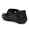 Regal Black Men Leather Casual Fisherman Sandals