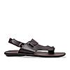 Regal Brown Men Leather One Toe Sandals