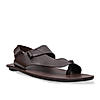 Regal Brown Men Leather One Toe Sandals