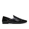 Regal Black Men Ethnic Woven Juttis