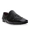 Regal Black Men Ethnic Woven Juttis