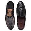 Regal Black Men Ethnic Woven Juttis