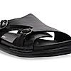 Regal Black Men Casual Leather Sandals