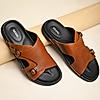 Regal Tan Men Casual Leather Sandals