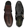 Imperio By Regal Black Men Leather Pathanis