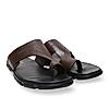 Imperio By Regal Brown Men Leather One Toe Sandals