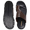 Imperio By Regal Brown Men Leather One Toe Sandals