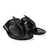 Regal Black Men Casual Leather Kolhapuris