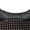 Rocia By Regal Black Women Woven Shoulder Bag