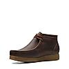 CLARKS BROWN MEN LEATHER SHACRE LEATHER BOOTS