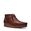 CLARKS TAN MEN LEATHER SHACRE LEATHER BOOTS