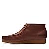 CLARKS TAN MEN LEATHER SHACRE LEATHER BOOTS