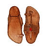 Regal Brown Men Leather Kolhapuris
