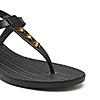 Sole Threads Womens Black Summer Sandals