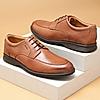 FLORSHEIM TAN MEN DERBY SHOES