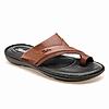 FLORSHEIM TAN MEN CASUAL FLIP FLOPS