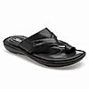 FLORSHEIM BLACK MEN CASUAL FLIP FLOPS