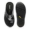 FLORSHEIM BLACK MEN CASUAL FLIP FLOPS