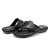 FLORSHEIM BLACK MEN CASUAL FLIP FLOPS