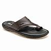 FLORSHEIM BROWN MEN CASUAL FLIP FLOPS