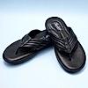 FLORSHEIM BLACK MEN CASUAL FLIP FLOPS