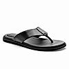 RUOSH BLACK MEN FLIP FLOPS