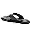 RUOSH BLACK MEN FLIP FLOPS