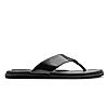 RUOSH BLACK MEN FLIP FLOPS