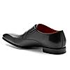 RUOSH BLACK MEN MONK-STRAP SHOES