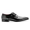 RUOSH BLACK MEN MONK-STRAP SHOES