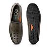 RUOSH GREEN MEN CASUAL SLIP-ON SHOES