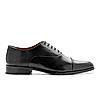 RUOSH BLACK MEN FORMAL LACE-UP SHOES