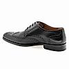 RUOSH BLACK MEN FORMAL LACE-UP SHOES