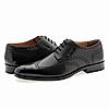 RUOSH BLACK MEN FORMAL LACE-UP SHOES