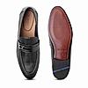 RUOSH BLACK MEN CASUAL SLIP-ON SHOES