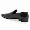 RUOSH BLACK MEN CASUAL SLIP-ON SHOES