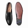 RUOSH BLACK MEN CASUAL SLIP-ON SHOES