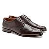 RUOSH BROWN MEN FORMAL LACE-UP SHOES