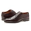 RUOSH BROWN MEN FORMAL LACE-UP SHOES