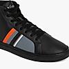 LEE COOPER BLACK MENS LACE UP SNEAKERS