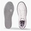 LEE COOPER WHITE MENS LACE UP SNEAKERS